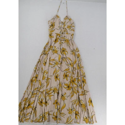 NUEVO Maxi Vestido Para Mujer Rachel Pally Rayas Lily Harriet Grande Con Cordones Busto Foto 1 de 4