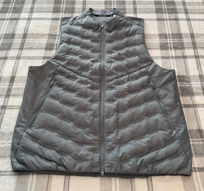 New Nike Therma-FIT ADV Repel AeroLoft Down Vest Grey (FB7542-084) Men’s Medium - Image 1 of 4