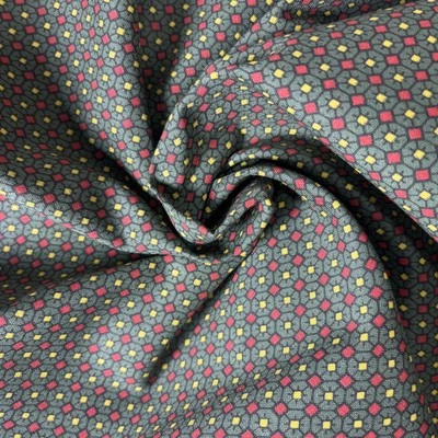 VTG small Green Print Fabric Calico 18”w - Image 1 of 2