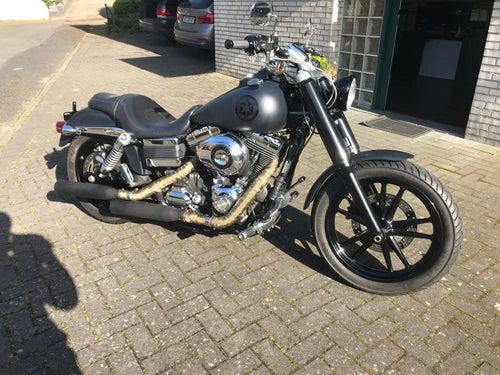 BATRIDE Gabelcover Harley Davidson Dyna Fat Bob / Low Rider (49mm Standrohr): Sc - Bild 1 von 1
