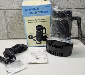 Enfriador y calentador de tazas inteligentes para automóvil 2 en 1 12 V, taza de enfriamiento portátil para calefacción de bebidas - Imagen 1 de 13