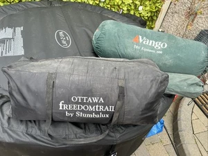 2 Tents Used Condition, Vango Tbs Equinox 600 And Ottawa Freedom trail - Picture 1 of 3