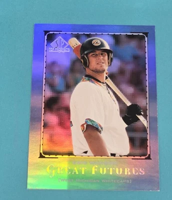 Tarjeta de béisbol 2000 SP Top Prospects Great Futures #F3 Eric Munson W. Michigan S1 Foto 1 de 2