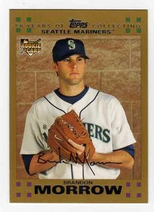 2007 Topps Gold BB #433 Brandon Morrow RC Mariners BV$15 ####/2007 - Picture 1 of 1