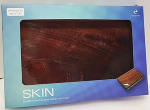 10" Universal Netbook Computer Skin Sticker Decal Durable Removable Woodgrain - Picture 1 of 8