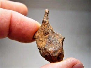 NEWEST MORROCAN IRON! SUPER SCULPTED! AMAZING AGOUDAL METEORITE 26.4 GMS - Picture 1 of 7