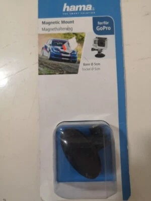 Hama Magnethalterung Für GoPro Sockel 5cm Schwarz - Bild 1 von 2