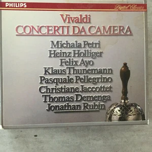 VIVALDI: Concerti da Camera - Petri / Ayo (2-CD-Box Philips 411 356-2 Stereo/NM) - Imagen 1 de 2