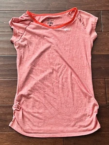 Nike 641848 696 Heather Red Girls Large Dri-Fit Running Sleeveless Logo T Shirt - Picture 1 of 11