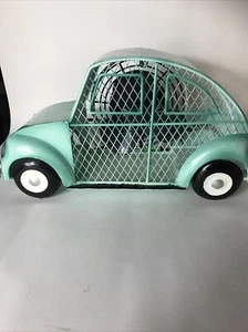 Deco Breeze Euro Volkswagon VW Beetle Turquoise Table Desk Fan - Picture 1 of 8