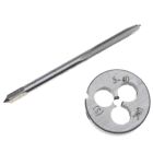 HSS 5 40 UNC Right Hand Thread Tap and Die Kit Perfect for Carbon Steel