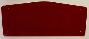 YAMAHA YXZ DASH SWITCH PANEL IN RED G 10 FIBERGLASS BLANK SXS TRIPLE 1000R CNC - Picture 1 of 1