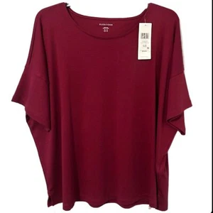 NWT Eileen Fisher Slank Rosby Short Box Top Size Medium - Picture 1 of 12