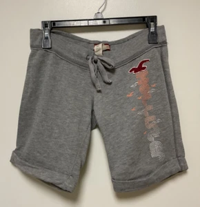 Hollister Draw String Grey Shorts - Size XS - Picture 1 of 3
