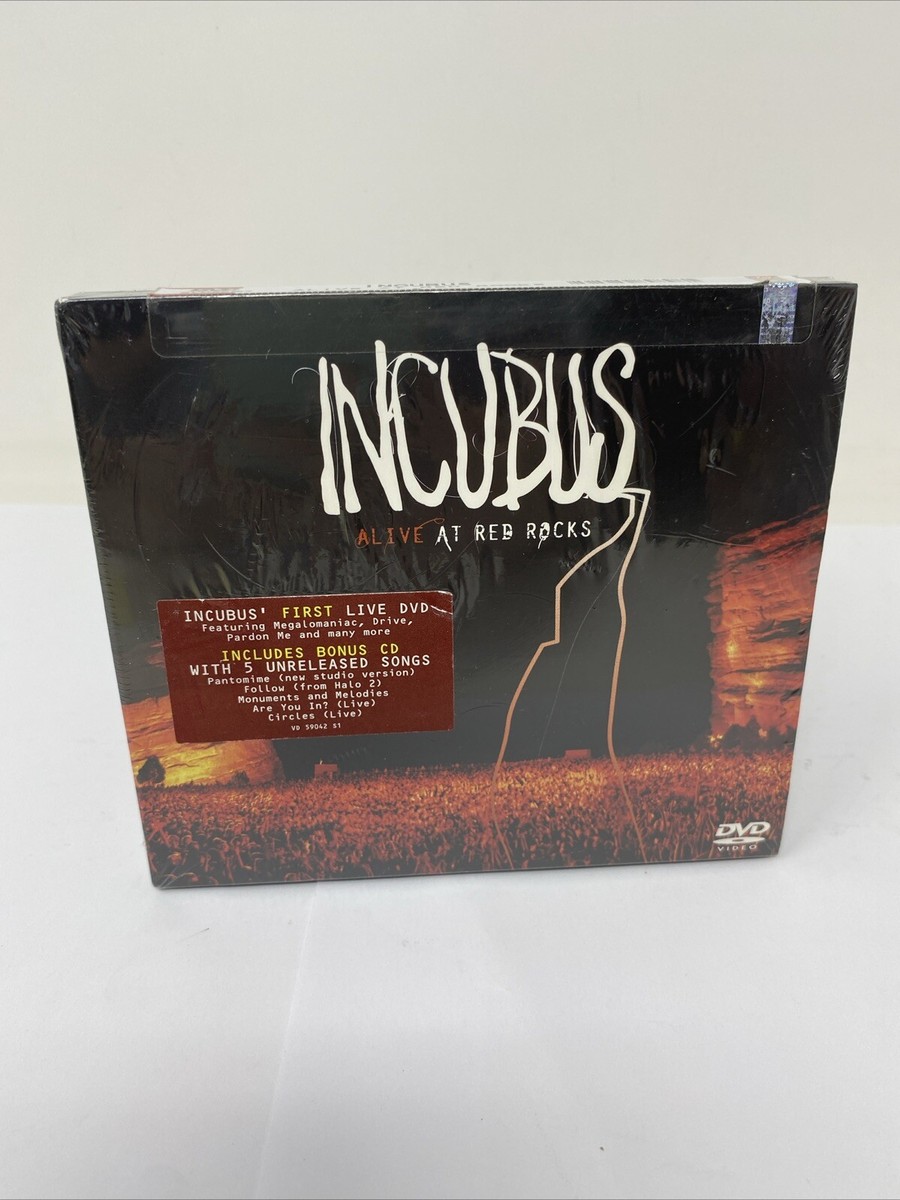 (未使用･未開封品)Live at Red Rock [DVD] Incubus: Alive At Red Rocks (DVD + CD) New Sealed