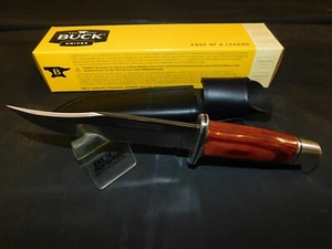 BUCK KNIFE 119 SPECIAL BOS D2  COCOBOLA HANDLE FB - Picture 1 of 8