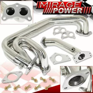PER SUBARU IMPREZA 2.0/2.5 TURBO WRX/STI EJ20/5 COLLETTORI SCARICO ACCIAIO INOX - Imagen 1 de 1