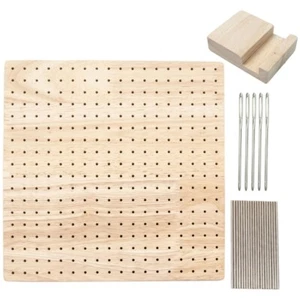 Crochet Blocking Board with Stainless Rod Pins For Knitting CraftingsLovers - Picture 1 of 8