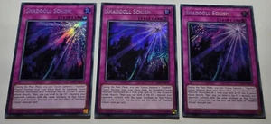 Yugioh! 3x Shadoll Schism 1st Ed. RA01-EN077 Secret Rare play set 25th - Picture 1 of 1