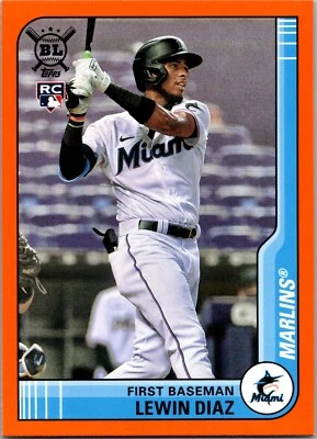 🔥2021 Topps Big League - Veterans & Rookies Lewin Diaz #26 Orange (RC)🔥0657 - Image 1 of 2
