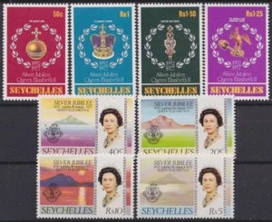 F-EX56363 SEYCHELLES IS UK MNH 1977 ROYAL SILVER JUBILEE CORONATION SHIP. - Picture 1 of 1