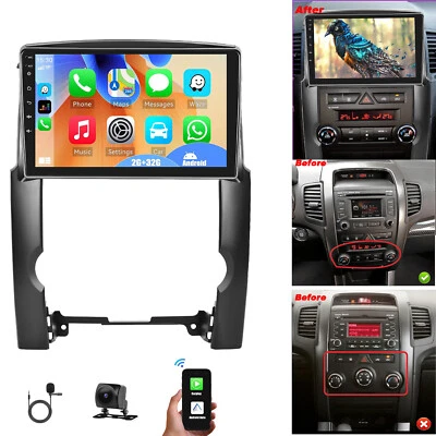 For Kia Sorento 2009-2013 Android 13 Car Stereo Radio GPS Navi Player Carplay Foto 1 de 4