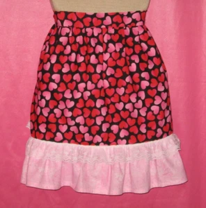 Handmade Women's Half Apron - Multi color - Hearts - OS - Picture 1 of 2