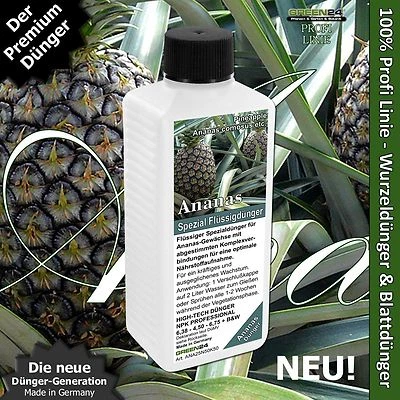 GREEN24 Ananas-Dünger HIGH-TECH NPK für Ananas comosus Pflanzen in Beet und Kübel