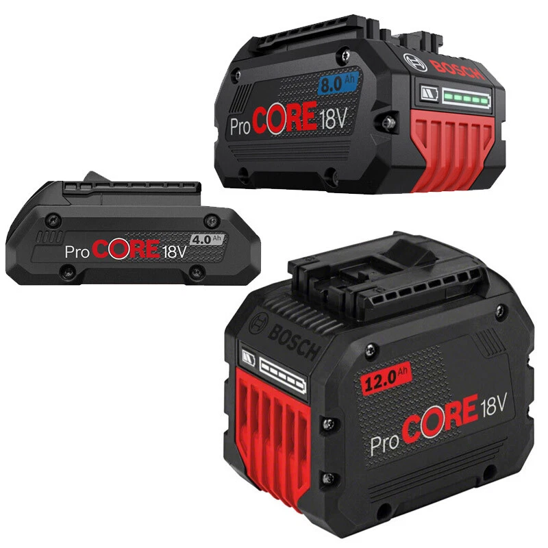 Original BOSCH ProCORE 18V 4.0Ah 8.0Ah 12.0Ah Rechargerble Battery - FedEX