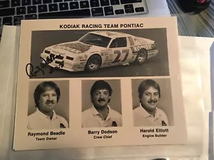 2 different Rusty Wallace Autographed Photos. 1989 NASCAR Champion. - Picture 1 of 2