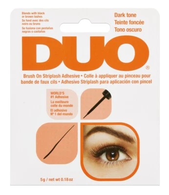 Duo Brush on Striplash Adhesive Dark/Black for Strip Lashes 5 g #56896 - Image 1 of 2