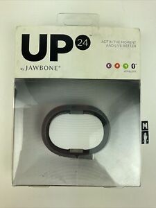UP 24 By Jawbone Bluetooth Wireless Wristband Fitness Activity Tracke Black Med
