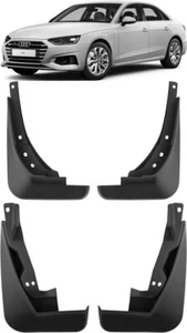 Genuine Front & Rear Splash Guards Mud Flaps For 2020-2024 Audi A4 B9 Saloon - Picture 1 of 9