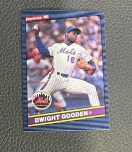 1986 Donruss Dwight Gooden Baseball Card #75 New York Mets - Picture 1 of 2