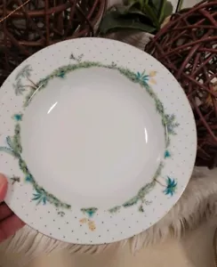 NEW 6pc Pip Studio Soup Plate 21.5cm Jolie Dots Gold White Plate Deep - Picture 1 of 7