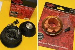 Boss kit + horn plate for Holden UC TA TORANA Deep dish Steering wheel adapter - Picture 1 of 5