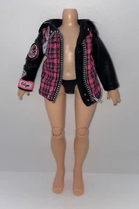 Rainbow High Vision Neon Shadow Mara Pinkett Doll Outfit Black Pink Plaid Jacket - Picture 1 of 6