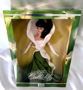 THE CALLA LILLY BARBIE DOLL* FLOWERS IN FASHION COLLECTION * NRFB * W/Shipper - Picture 1 of 9