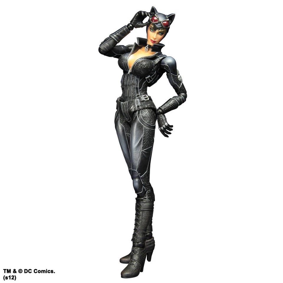 Play Arts Kai Batman Arkham City No 2 Catwoman 8 Action Figure