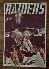 1968 NFL Oakland Raiders FLEER BIG SIGNS (Rare). See rest of the AFC Teams