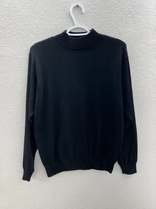 Maglione donna American Paradise taglia small nero manica lunga finto collo  - Foto 1 di 10