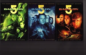 Babylon 5 dvd The Complete Series + Movie Collection + 4 more movies on 3 disc - Picture 1 of 6