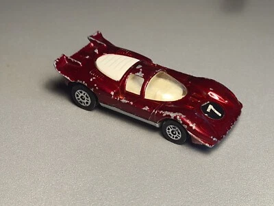 Corgi Juniors Whizzwheels   Ferrari 512 S   dunkelrot metallic  ohne OVP    MS16 - Bild 1 von 4