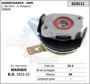 FRIZIONE MECCANICA COMPLETA RASAERBA SANDIGARDEN L.DA VINCI, CASTELGARDEN-010111 - Imagen 1 de 2