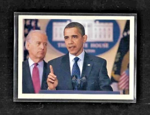 The Story of BARACK OBAMA 2009 Upper Deck Card #324 w/ Joe Biden - Picture 1 of 1