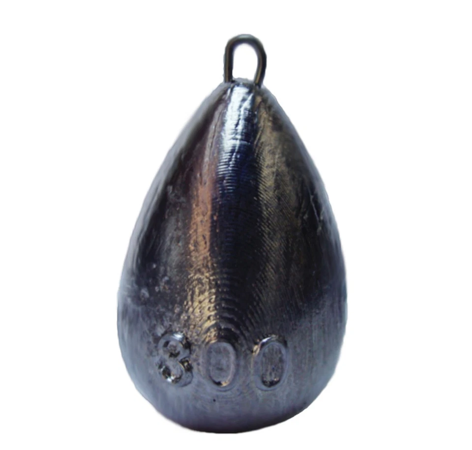 Meeresblei Birnenblei mit Öse - Angelblei, Tropfenblei, Grundblei, Blei - Bild 1 von 1
