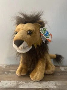 Juguete de peluche Wild Republic 10" Lion Cuddlekins animal gato salvaje - Imagen 1 de 3