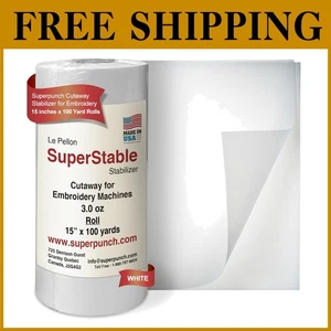 High-Quality 3.0 oz Stabilizer for Embroidery Projects - Picture 1 of 3
