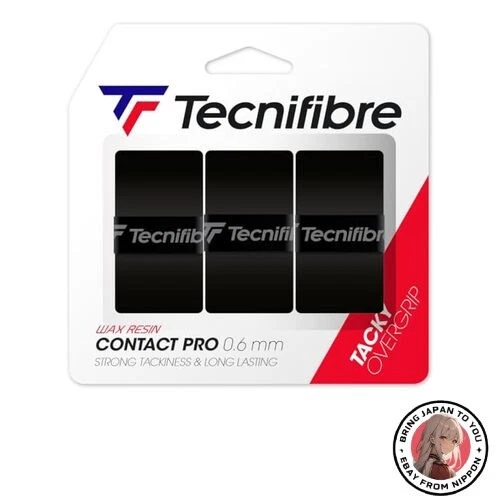 New Tecnifibre CONTACT PRO BLK 3P 52VATPCONB BLK: Noir - Photo 1/1