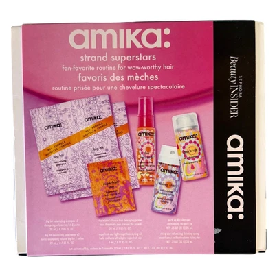 Amika Strand Superstars 丝芙兰美容内幕套装全新全新带盒假日库存礼物 — 第 1/3 张图片